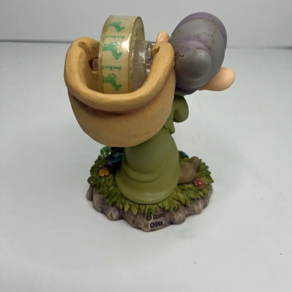 Disney Snow White & The Seven Dwarfs Part of  Desk Set Dopey Tape Dispenser 1999